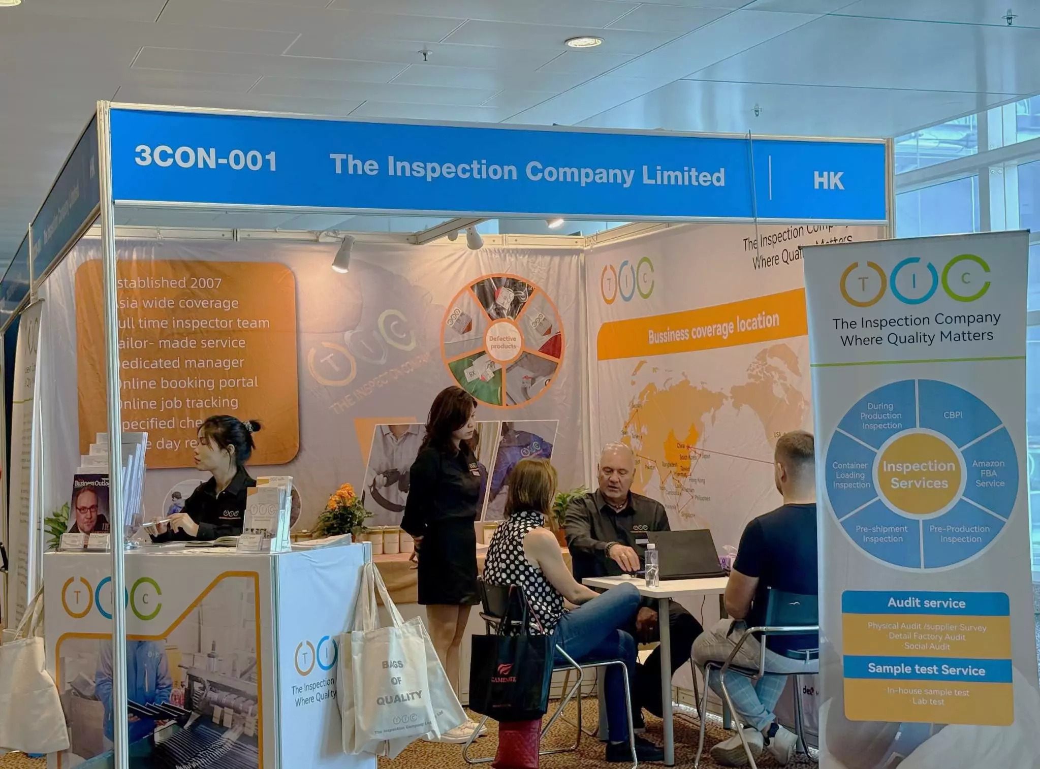 The Inspection Company at Exhibitions