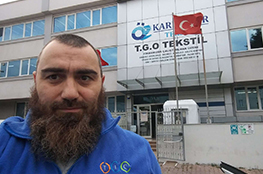 Our inspector arrives at the factory, when the production is completely finished.